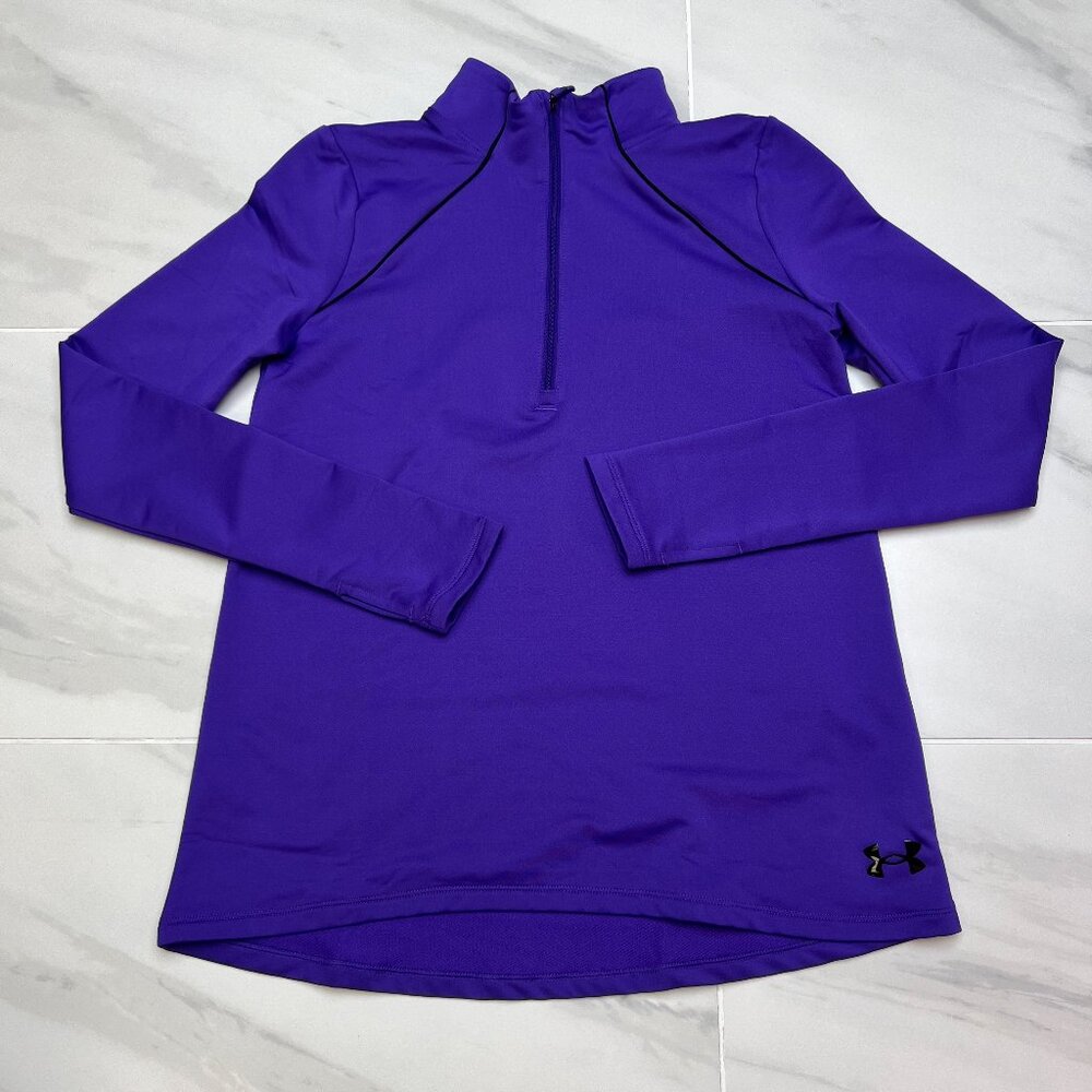 Under Armour Youth 'Purple' Athletic Long Sleeve Pullover 1356989-754 size YLG